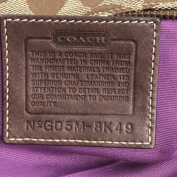 Coach authentic bag - Picture 7 of 16